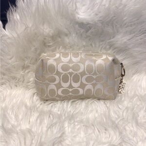 Coach Light Khaki Pouch